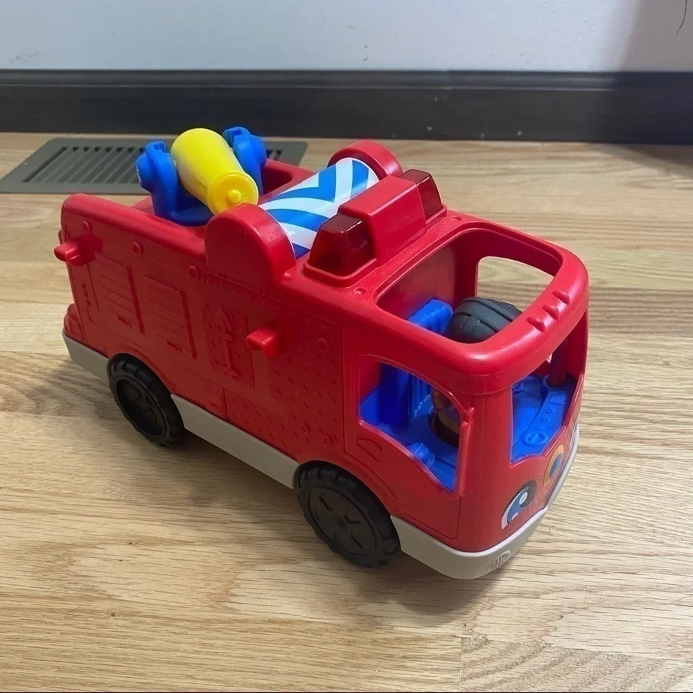 Fisher Price Little People Fire Truck Kids Toys